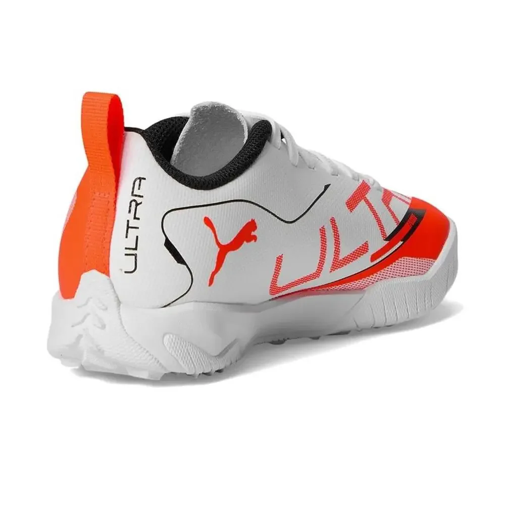 Puma Ultra 5 Play 108333-01 Kids US 13 M White Red Turf Soccer Shoes HTAT1798